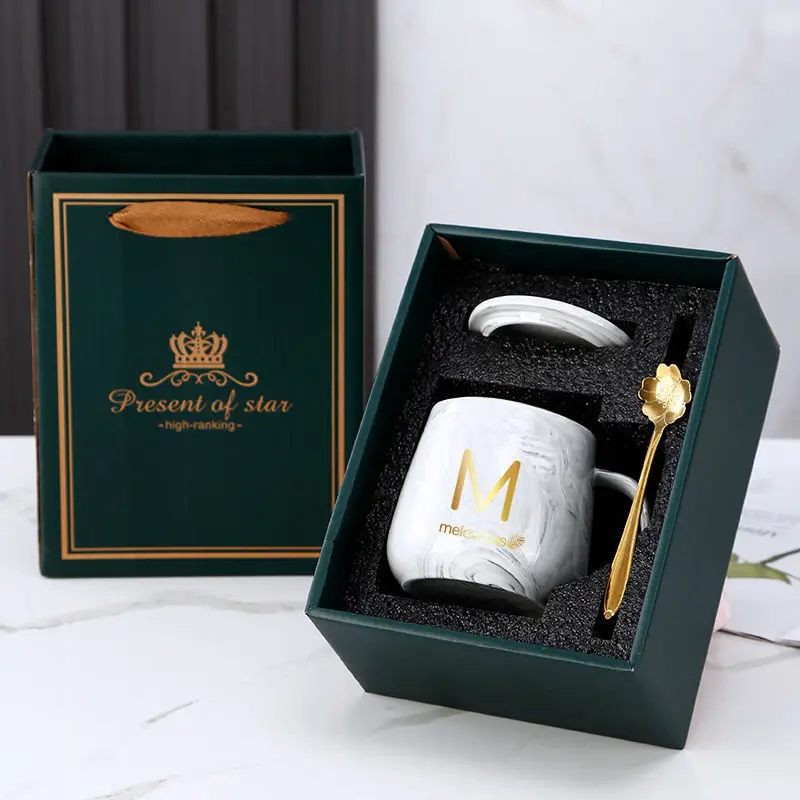 

Чашка для завтрака, керамическая чашка с ложкой, Офисная чашка для кофе, чашка для влюбленных, кружка для кофе, чашка для кофе