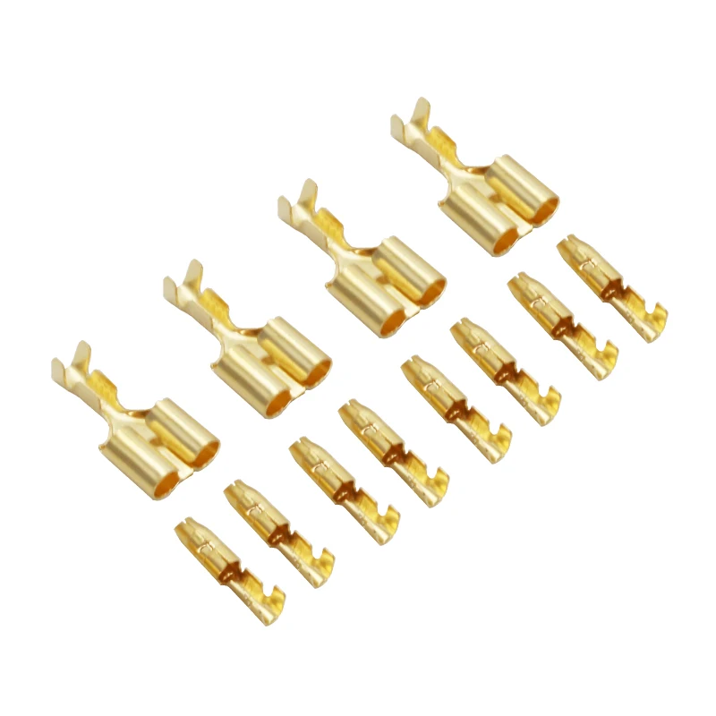 

10/20/50sets 4.0 bullet terminal car electrical wire connector diameter 4mm Male + Female 1 : 2 Transparent sheath