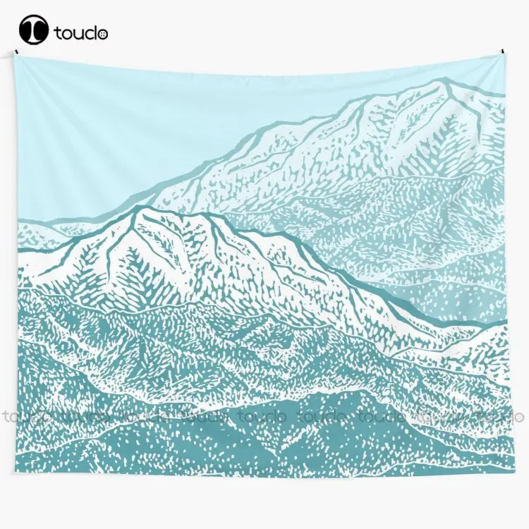 

Distant Snow Linocut Tapestry Meme Tapestry Tapestry Wall Hanging For Living Room Bedroom Dorm Room Home Decor Wall Covering