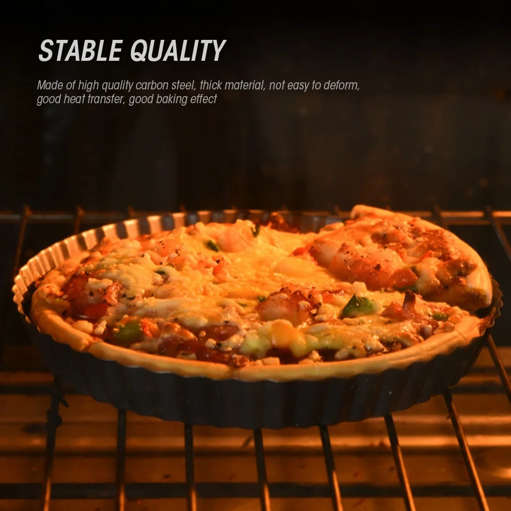 9 дюймов круглый противень для пиццы плесень 22 см антипригарная сковорода из