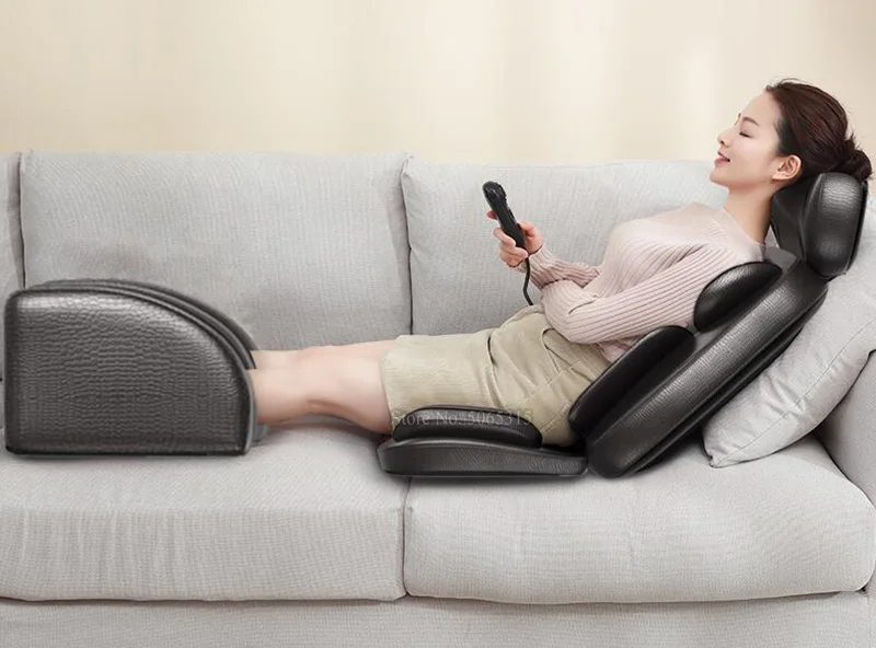 Электрический вибрирующий массажер для спины дешевая подушка плеч массажное