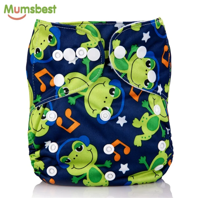 Детские тканевые подгузники многоразовые один размер регулируемые стираемые