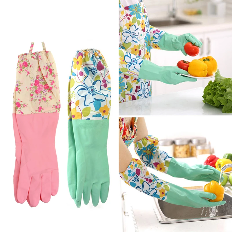 

X6HD Durable Waterproof Household Glove Dishwashing Cleaning Rubber