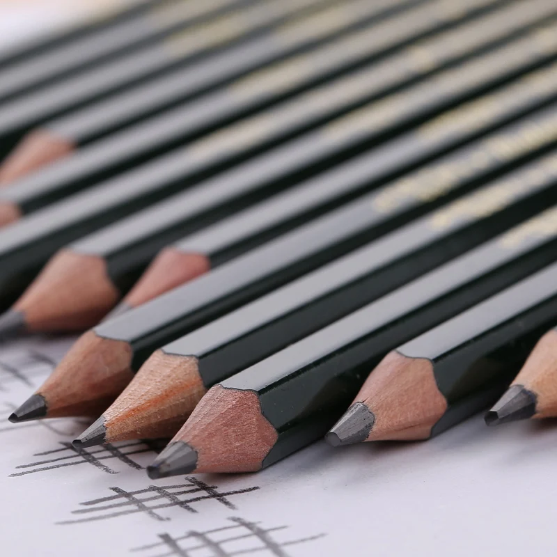 12Pcs Uni Mitsubishi 9800 Pencilfor for Writing Drawing and Sketching H 2H 3H 4H 5H 6H 7H 8H HB F B 2B 3B 4B 5B 6B 7B 8B 9B 10B |