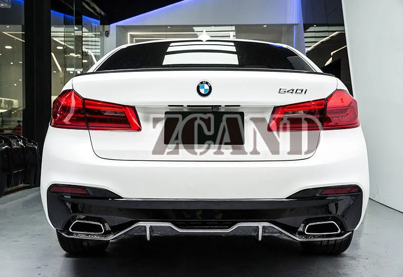 1 пара диффузор для заднего бампера BMW G30 G31 G32 5 Series M sport 2017up|Обвесы| |