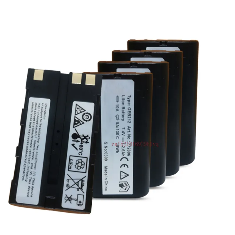 5 шт. новый литий-ионный аккумулятор для ATX1200 RX1200 GPS 7 4 GRX1200/GPS 2600 в 1200 мАч |