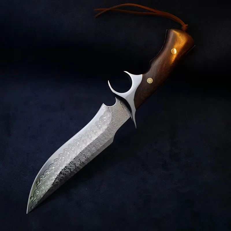 Импортная ковка ремень из дамасской стали стальной сердечник VG10 твердость 60 61hrc 85