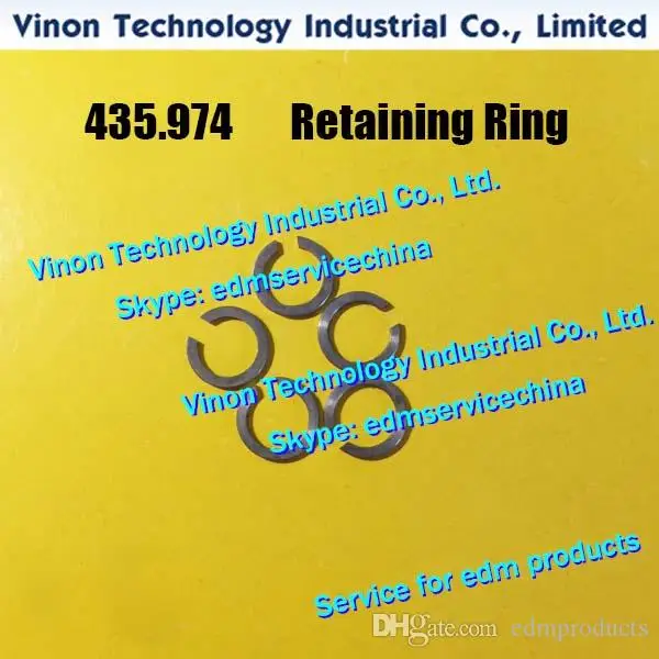 435.974 Удерживающее кольцо Agie INOX (5 шт. в упаковке) для Challenge Classic Excellence стопорное EDM