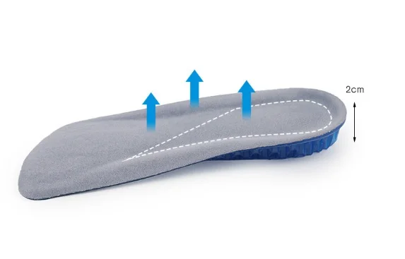 1 пара удобные силиконовые стельки унисекс для обуви | Красота и здоровье