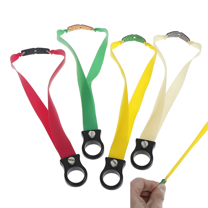 

1pcs Flat Elastic Rubber Band Outdoor Slingshot Replacement Band For Catapult