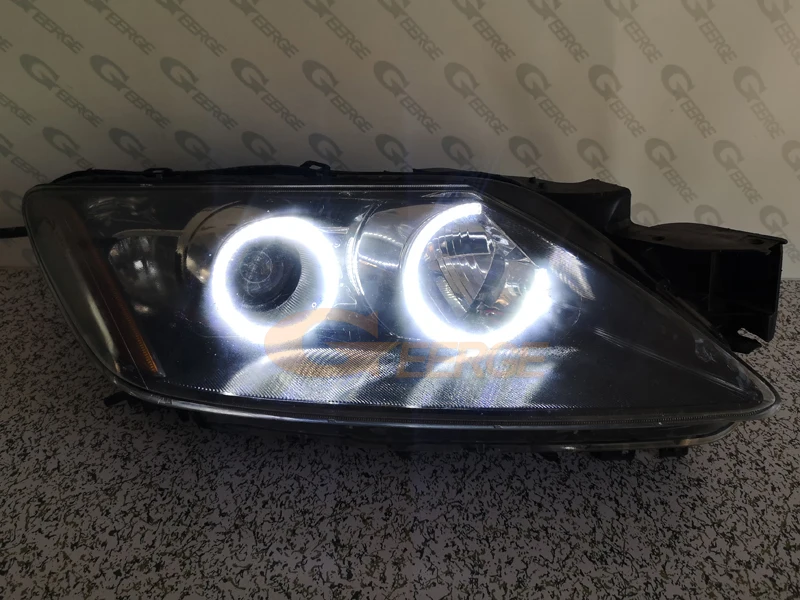 Excellent Ultra bright SMD LED Angel Eyes halo rings kit Day Light For Mazda cx7 cx 7 CX-7 2006 2007 2008 2009 2010 2011 2012 | Автомобили