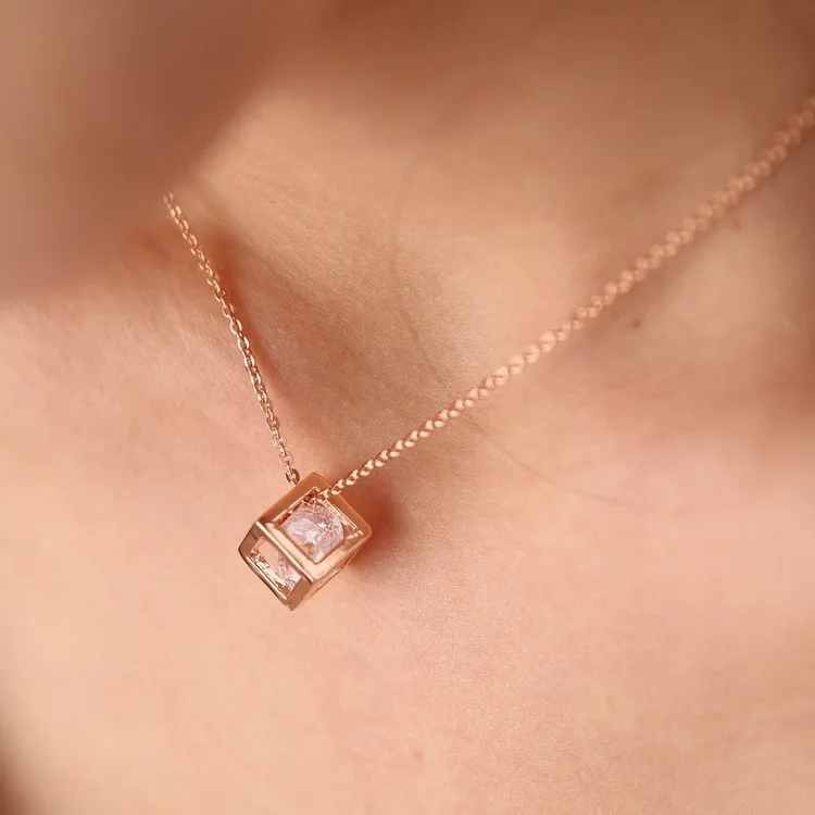 Милое ожерелье с кубическим цирконием новый дизайн модные ювелирные изделия