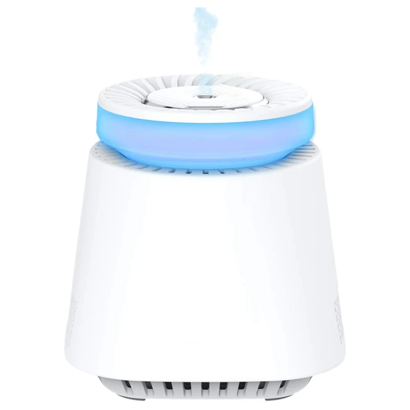 

HEPA-очистители воздуха для дома, портативный увлажнитель воздуха с фильтрацией, режим сна, для спальни и офиса, светильник, очиститель для ра...