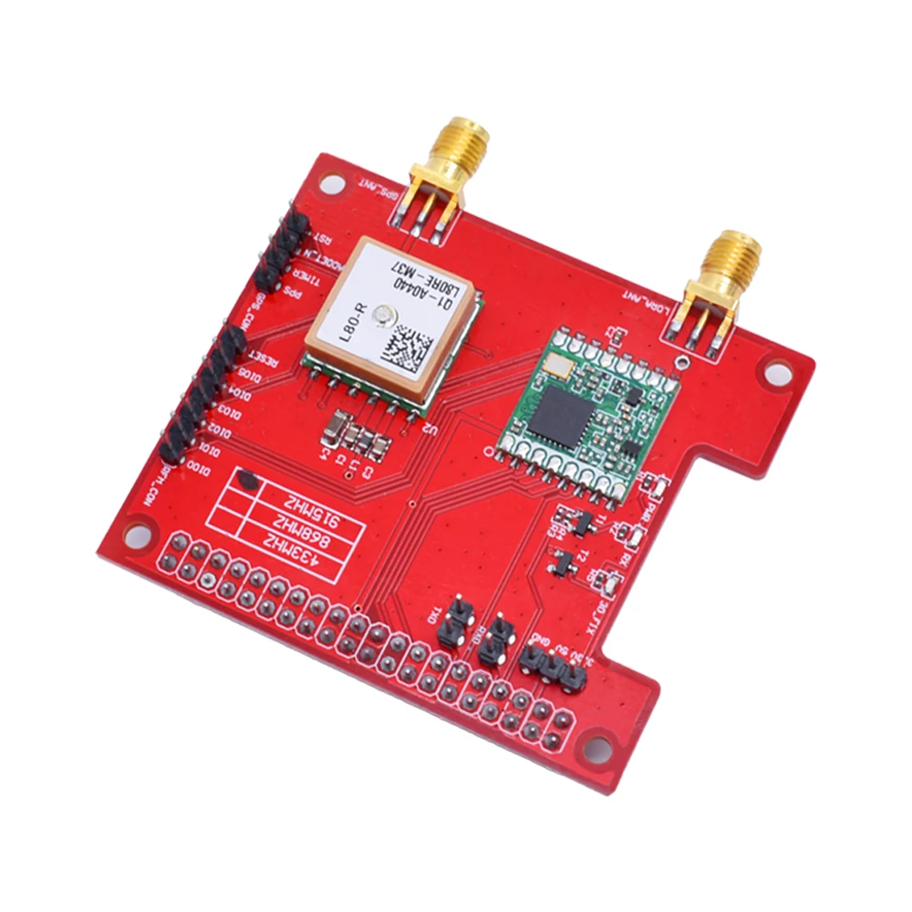 ЛОР GPS шляпа версии V1.0 Lora/GPS _ HAT-это модуль оплаты для LoRaWan и ues с Raspberry Pi |