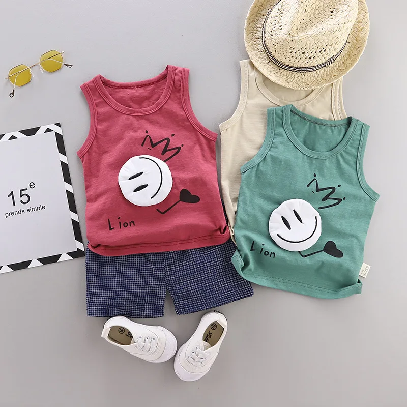 Infant Baby Boy summer clothing outfit sports T-shirt tops + shorts 2pcs sets for newborn baby boys clothes 1st birthday |