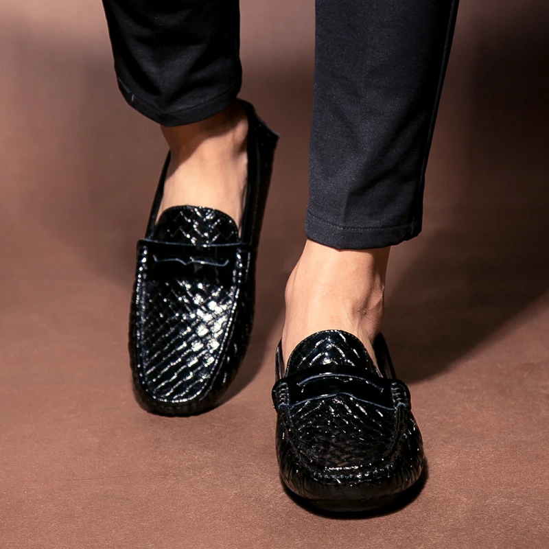 Мужская повседневная обувь коллекция 2019 года сезон весна-лето мужские лоферы