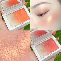 blush highlight palette mineral blush powder long lasting contour shadow blush waterproof gradient color blush face makeup tool