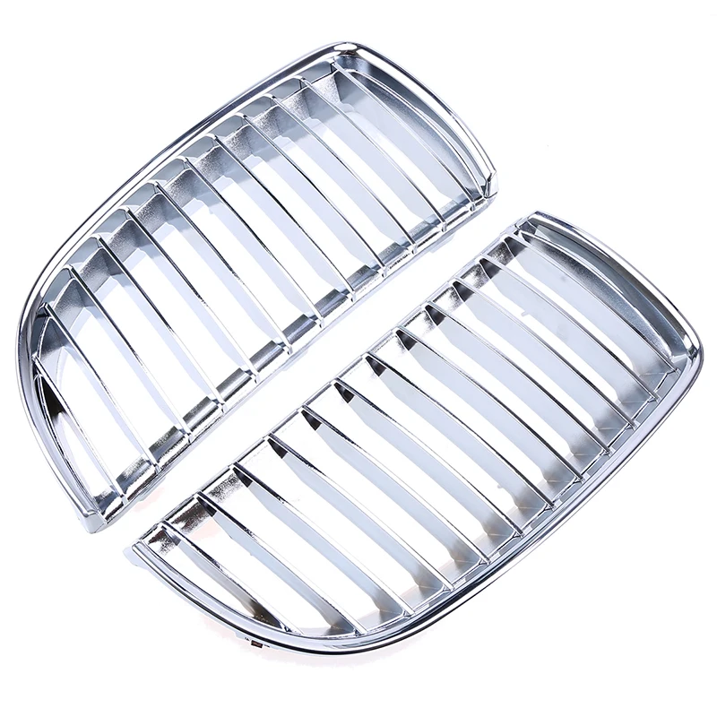 Grill posbay Хромированная передняя решетка для почек BMW 3-Series E91 330xi/335d/335i/335xi Sedan 2006-2008