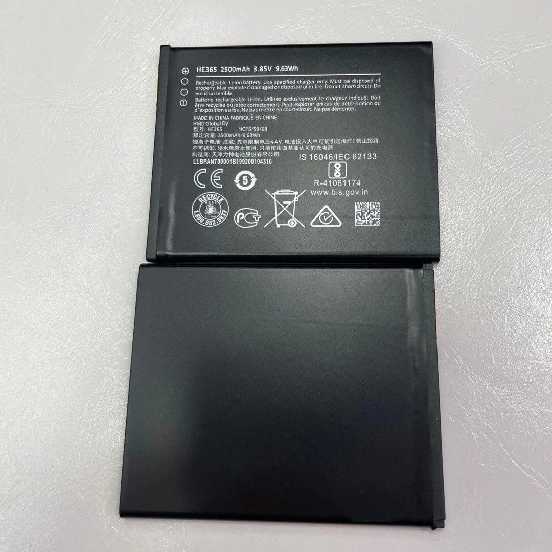 

New Original Battery For Nokia 1 Plus TA-1130 1123 1127 1111 HE365 2500mAh Smart Mobile Phone In Stock With Tracking Number