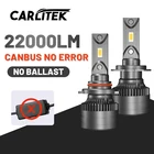 Светодиодные лампы H11 H4 H7 Canbus 6000K, белые диоды H8 H16JP 9005 HB3 HB4 9006, светодиодные фары ближнего света для автомобиля