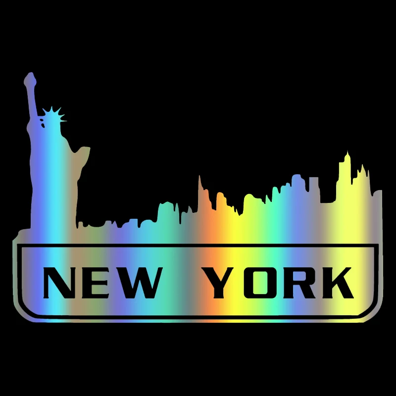 

S51595 Various Sizes/Colors Car Stickers Vinyl Decal New York Motorcycle Decorative Accessories