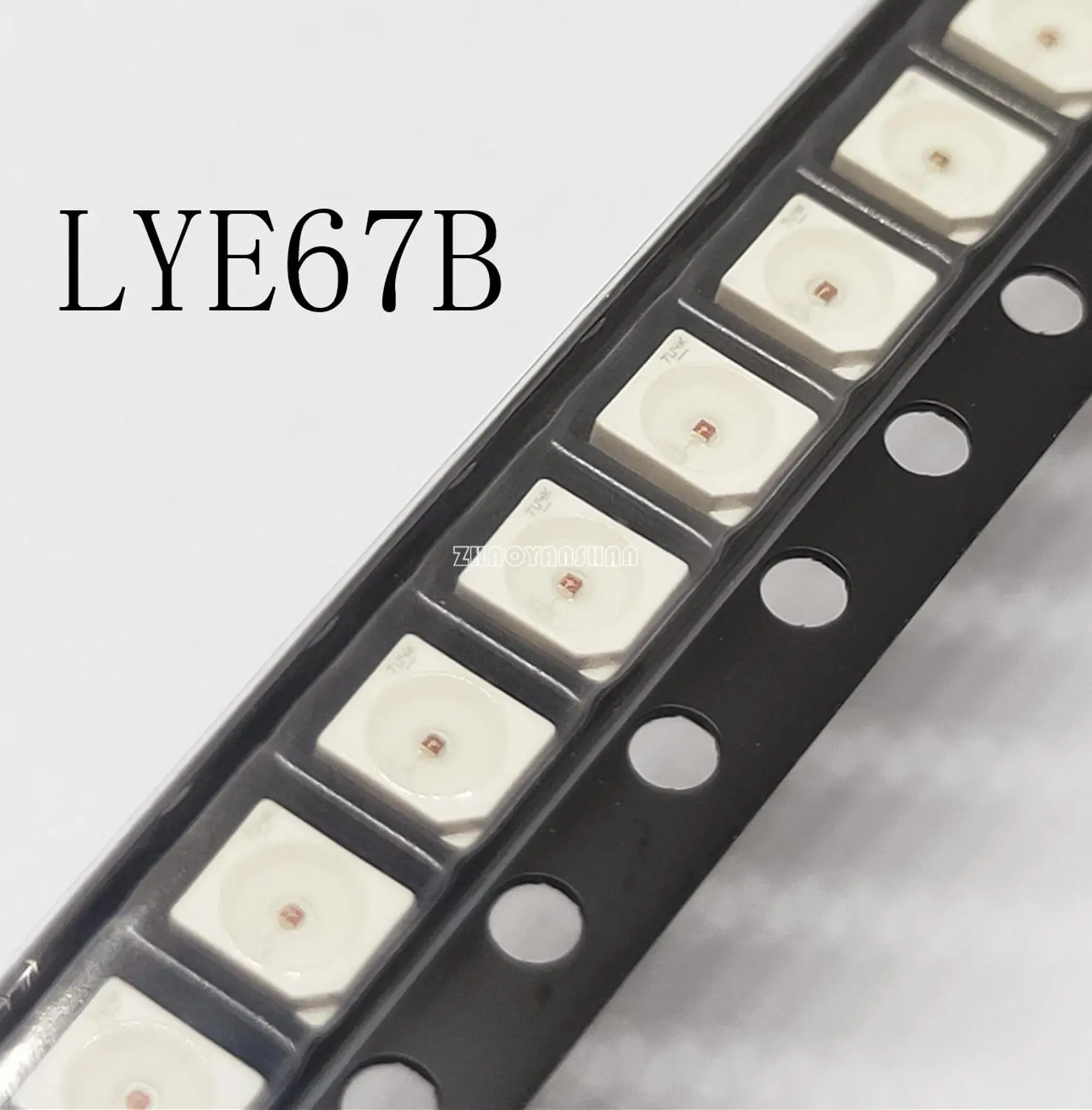 100 шт. X LYE67B LY E67B 3528 Желтый 1210 SMD LED Автомобильный свет Бесплатная