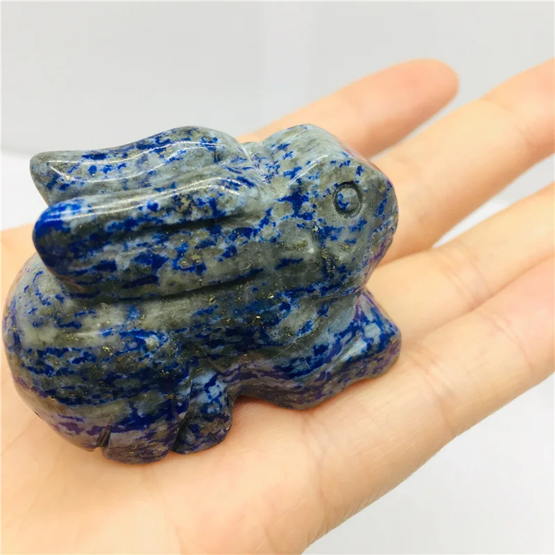 Кварцевый кролик из натурального кристалла | Дом и сад