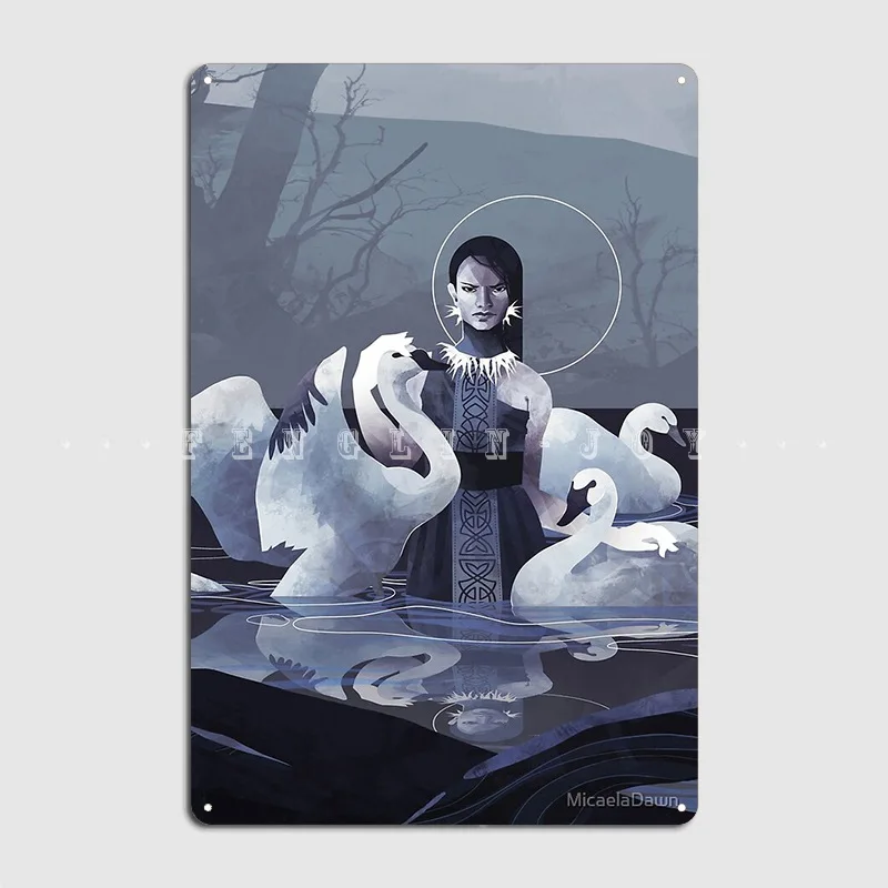 

Женский в воде металлический знак кинотеатр кухня изготовление на заказ Настенный декор жестяной знак плакат