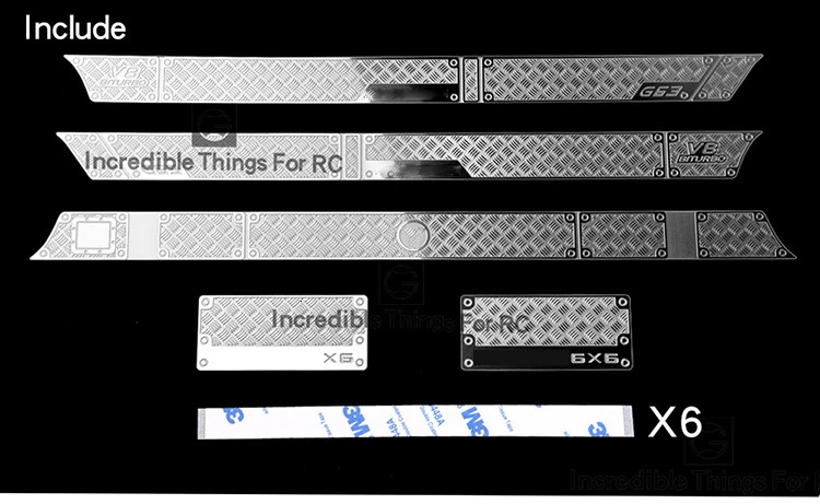 5 шт. оболочка автомобиля металлическая декоративная деталь противоскользящая