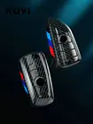 Чехол для автомобильного ключа Carbon Grain, чехол для ключа с дистанционным управлением для BMW X3, X5, X6, F30, F34, E60, E90, F10, E34, E36, F20, G30, F15, F16, 1, 2, 3, 4, 5, 7 серии