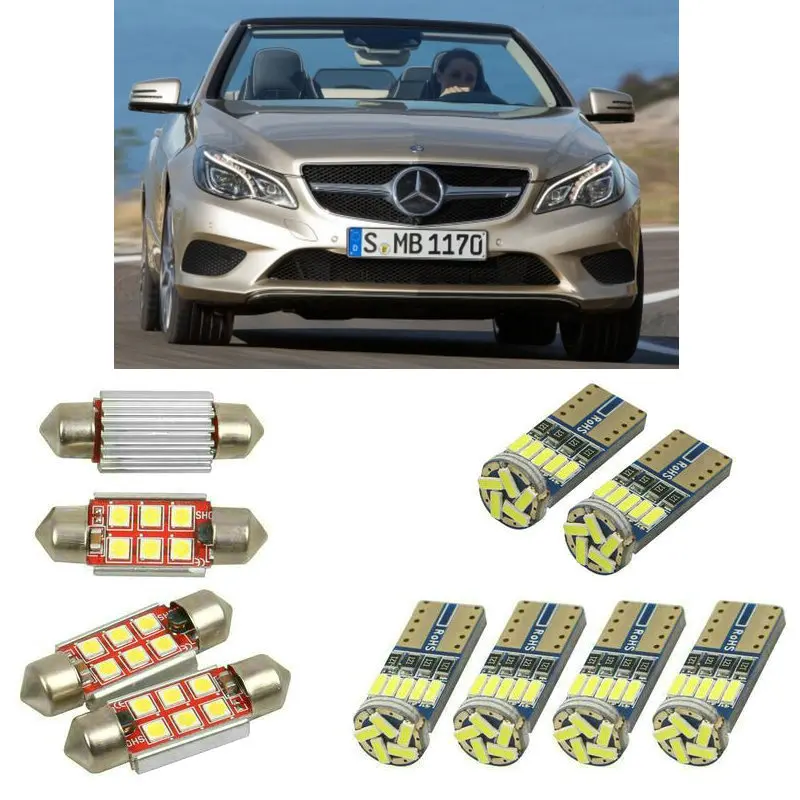 Внутренний СИД автомобиля светильник s для mercedes e class Кабриолет a207 лампы