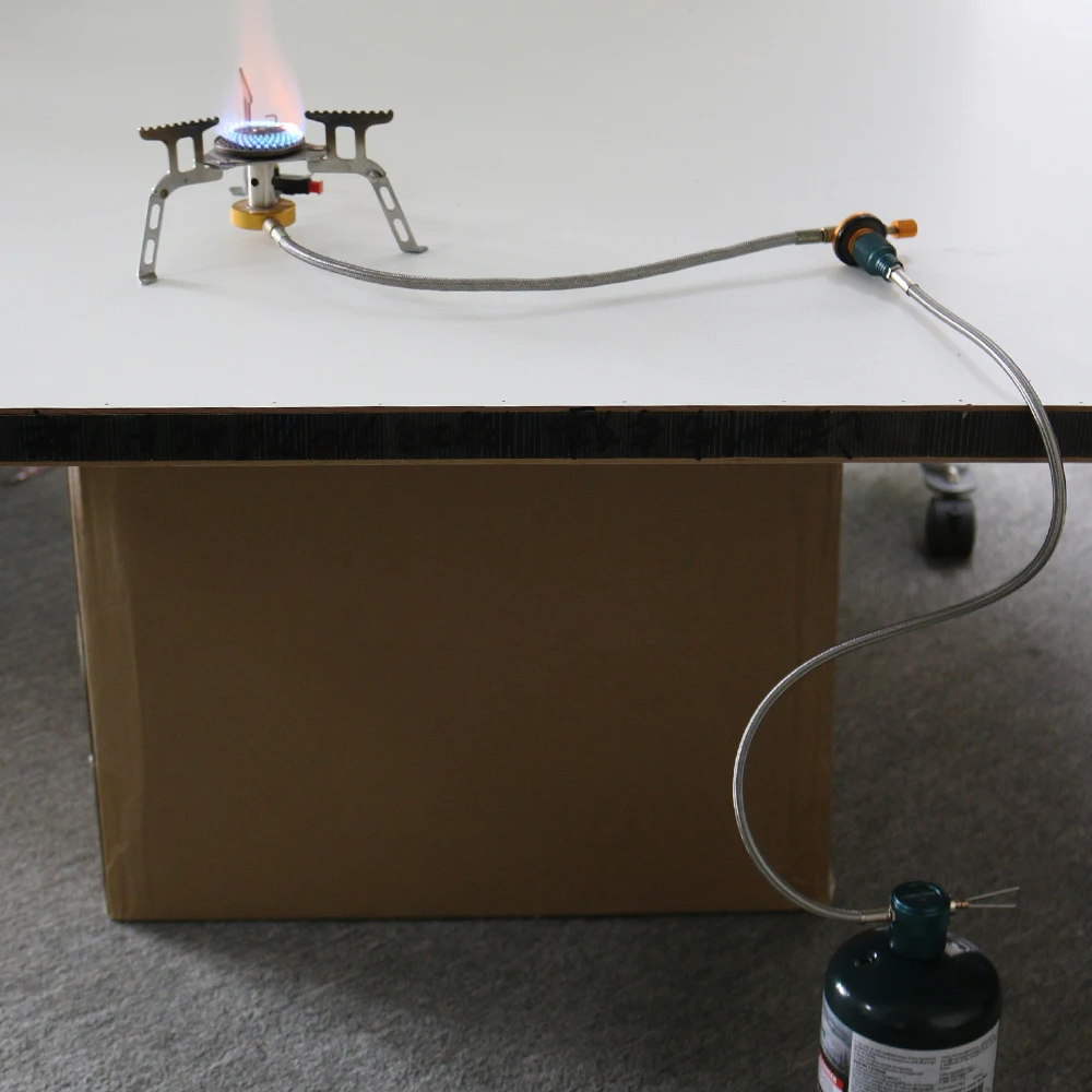 Газовая плита для кемпинга пропановая заправка Трубная горелка плоская муфта