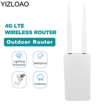 YIZLOAO 4G LTE Wireless Wifi AP Router Mobile Wifi/Hotspot 4G Modem Antenna Router Broadband Outdoor Gateway Cpe
