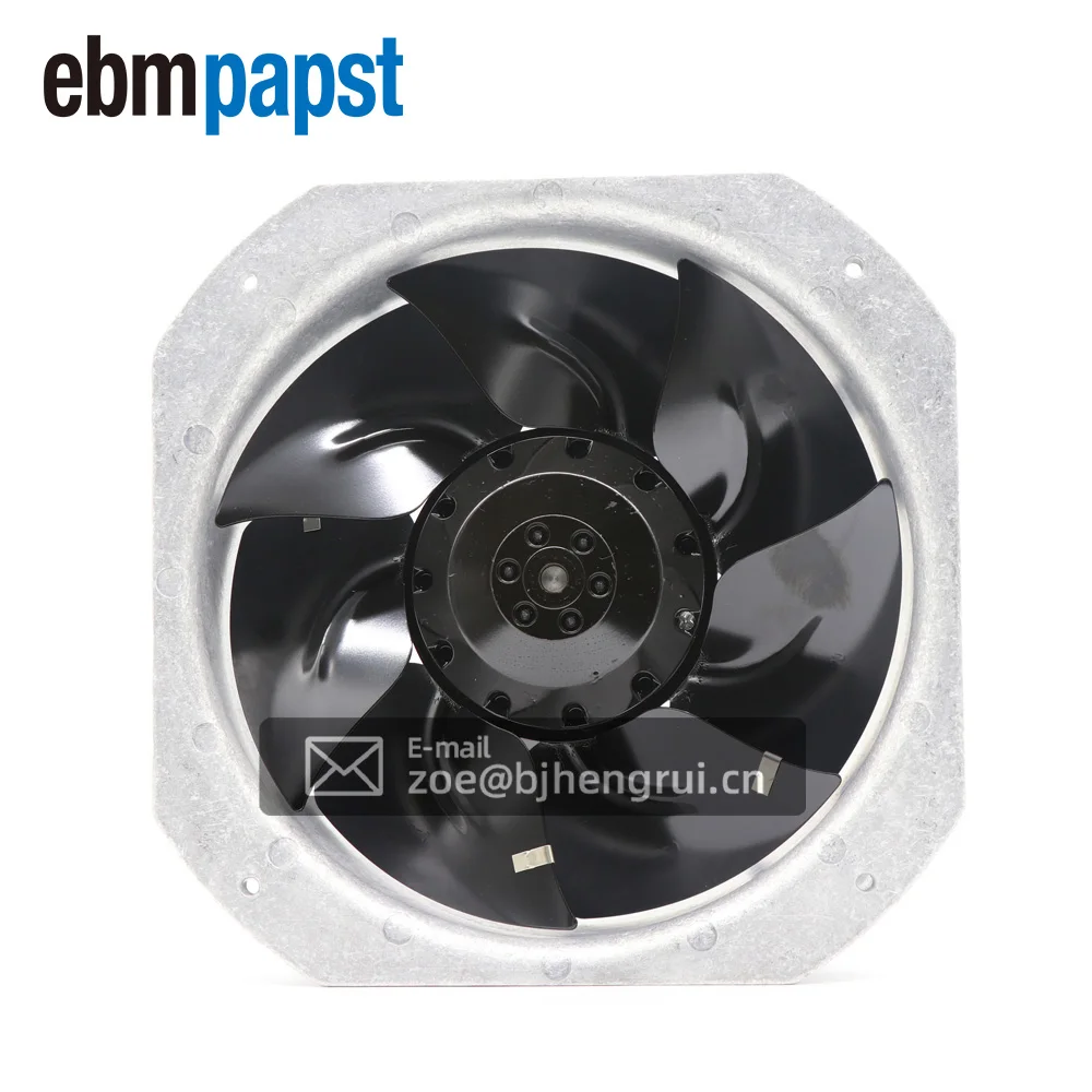 Фото Осевой шарикоподшипник Ebm papst W2E200 HH38 01 AC Fan 230V 607CFM 61dB 225X225X80mm Охлаждающие Осевой шарикоподшипник Ebm papst W2E200 HH38 01 AC Fan 230V 607CFM 61dB 225X225X80mm Охлаждающие