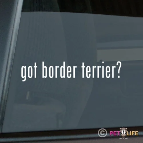 Наклейка Got Border Terrier высеченный винил компьютерная наклейка #2|Наклейки для