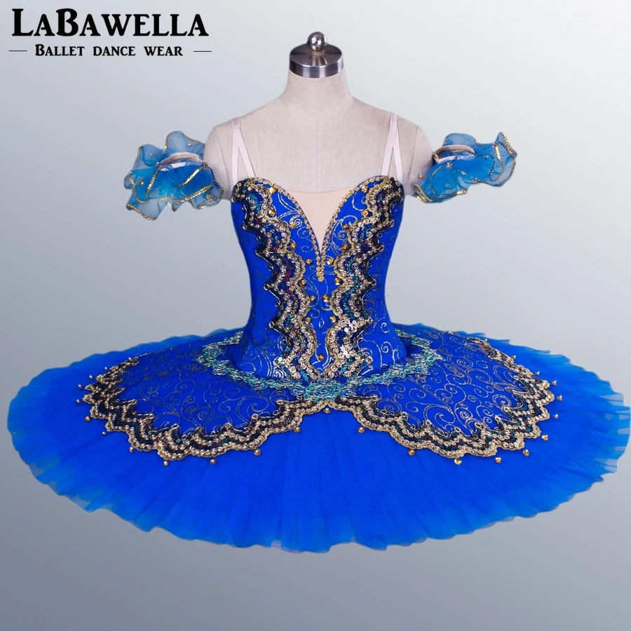 Костюм для сцены балета "Спящая красавица" Tutu Девочки BT8941F Blue Bird Классический Женский Профессиональный Платтерон.