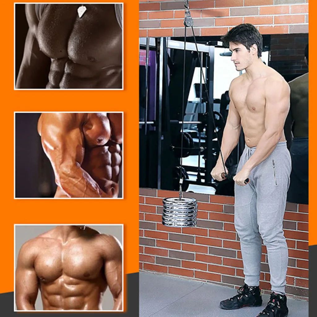 Forearm Grip Workout Hand Strengthener Exerciser Wrist Roller Sports Indoor Fitness Gym Exercise Equipment | Спорт и развлечения