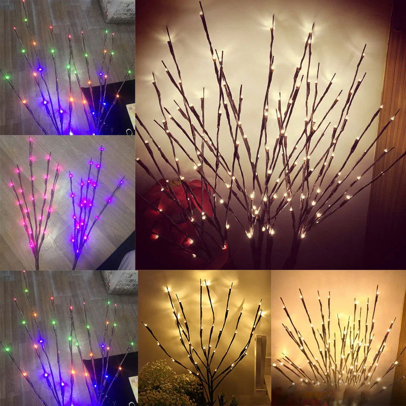 

Led Decoration Lights Flashing Lights Branch Lights Wedding Decoration Lights Holiday Lights Branches Home Vase Decoration