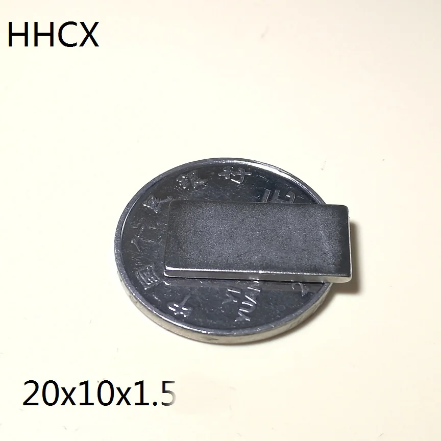 10 шт./лот магнит 20x10x1 5 N35 Сильный квадратный неодимовый редкоземельный 20*10*1