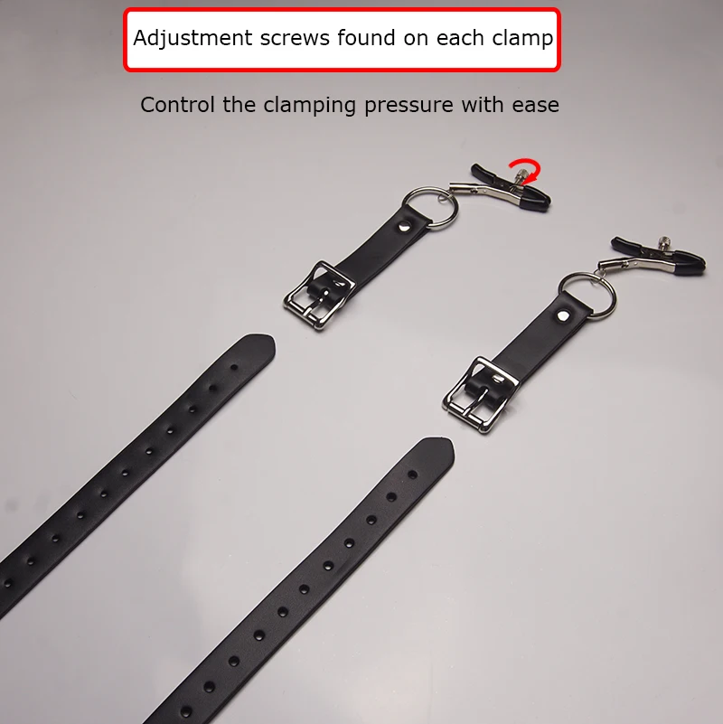 Кожаные зажимы для киски БДСМ бондаж вокруг бедра распределитель губ широкий