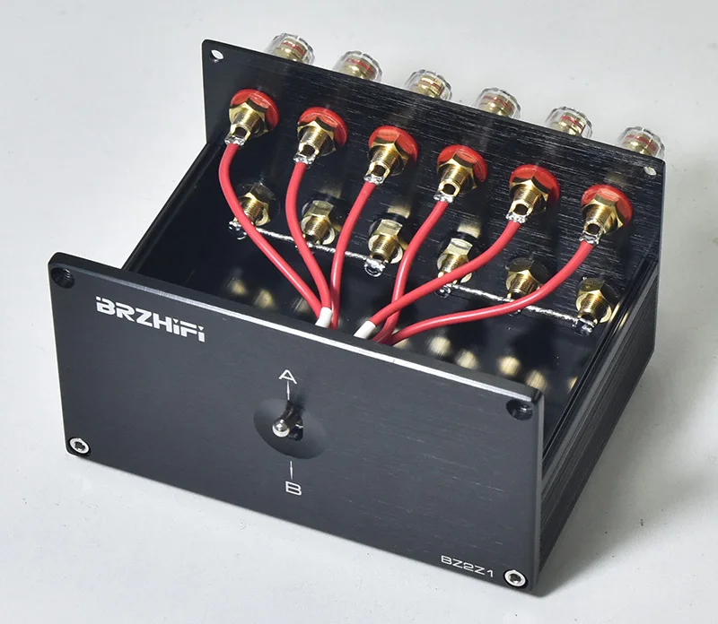Пассивный аудио переключатель сигналов BRZHIFI 2 в выходной усилителя пара
