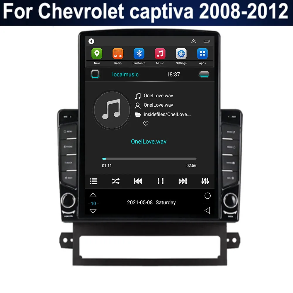 Автомагнитола для Chevrolet captiva 2008-2012 Tesla Android мультимедийный видеоплеер навигация GPS