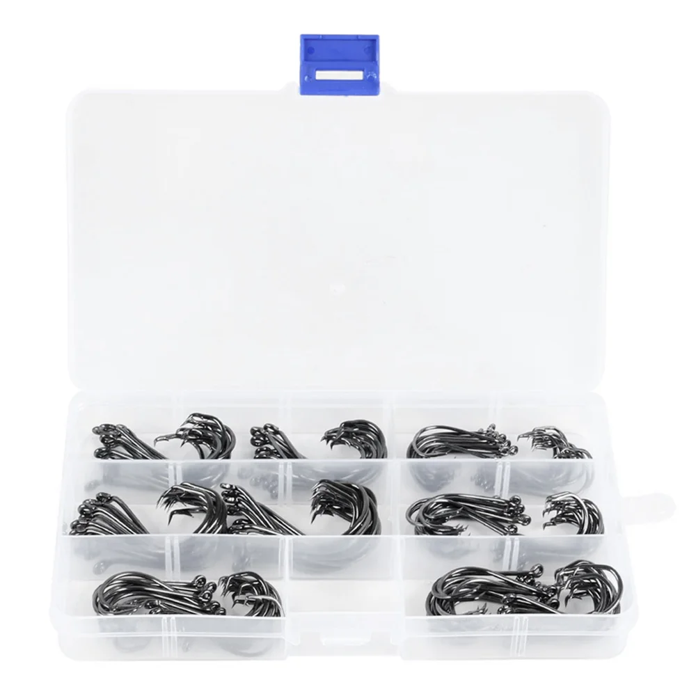 75 шт./кор. офсетная круг крючки станок и ассортимент с высоким содержанием