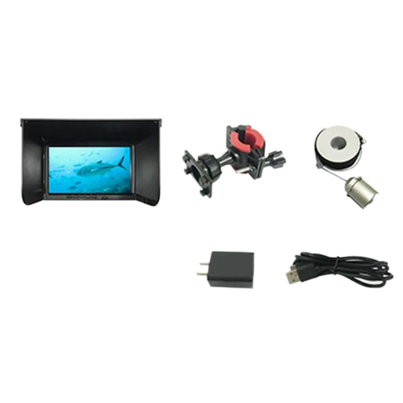 Comprar Cámara De Pesca Submarina De 7 Pulgadas, Buscador Visual De Peces Bajo El Agua, HD, Para Lago, Hielo, Barco, Kayak, Pesca