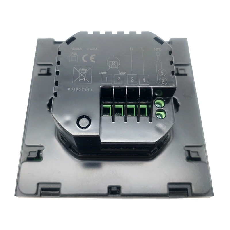 AC220-240V Wi-Fi ЖК-дисплей с сенсорным экраном термостат Еженедельный программируемый Электрический/Водный/бойлер температуры