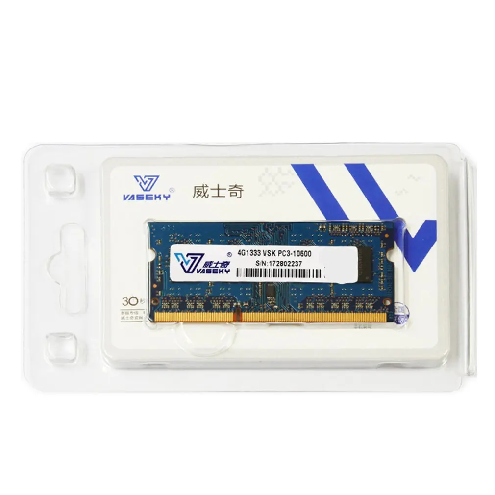 Карта памяти vaseky DDR3 1333 4G прочный Настольный компьютер карта ram для игр бар 1600