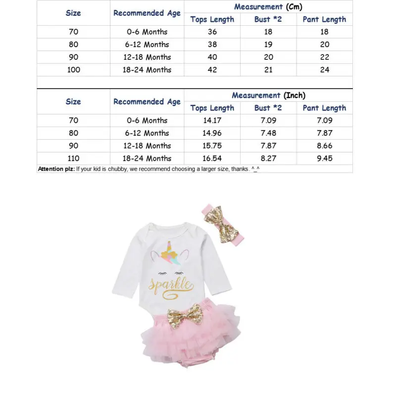 Emmababy Осенний комбинезон с длинным рукавом для новорожденных девочек единорогом