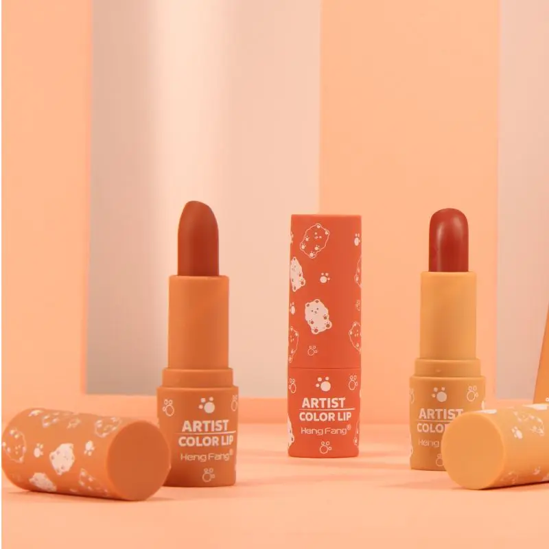 Набор бархатных матовых помад 3 шт./компл. стойкие пикантные губы глазурь