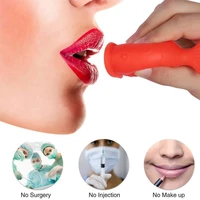 1pcs 15g women sexy full lip plumper enhancer lips silicone pout tools mouth fish natural labium plump shape tool thicken