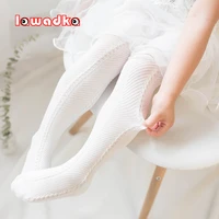 lawadka new summer mesh baby girl tights fashion solid newborn tights for girls cotton infant toddler pantyhose age for 0 6years